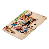 Cowboys -  Wallpaper - Wilde West Magneet (Linkerzijde)