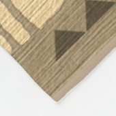 Cowboys western "Round fleece Blanket 50" x60" (Hoek)