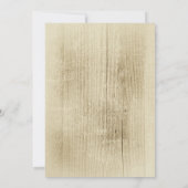 Cowboyschoenen westerne huwelijksuitnodigingen kaart (Achterkant)