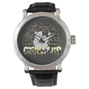 Cowculus Funny Animals Koe Lovers Leraar Studenten Horloge