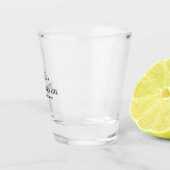 Cowerker Boss die toevoegt schimmelprijsopgave, Aa Shot Glas (Rechts)