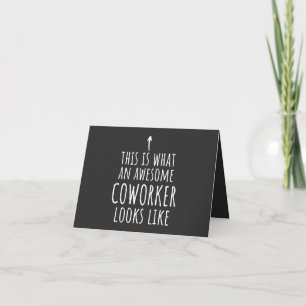 Cowerker Gift, Cowerker Mok, Geweldige Medewerker Kaart