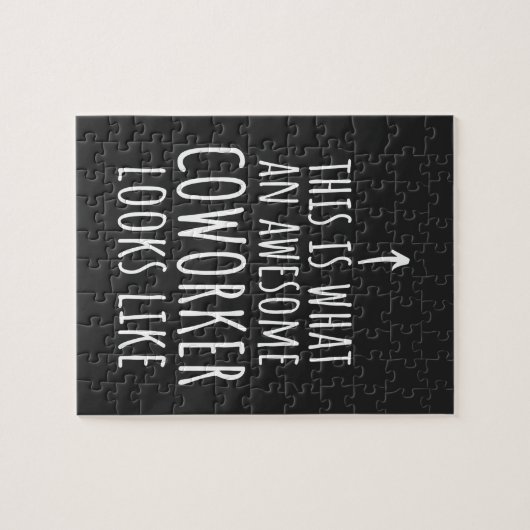 Cowerker Gift, Cowerker Mok, Geweldige Medewerker Legpuzzel (Horizontaal)