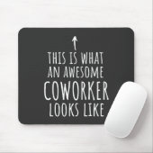 Cowerker Gift, Cowerker Mok, Geweldige Medewerker Muismat (Met muis)