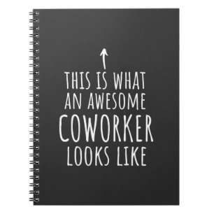 Cowerker Gift, Cowerker Mok, Geweldige Medewerker Notitieboek