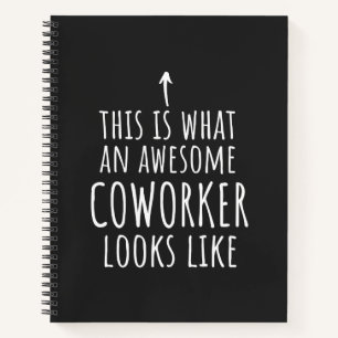 Cowerker Gift, Cowerker Mok, Geweldige Medewerker Notitieboek