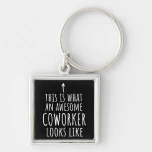 Cowerker Gift, Cowerker Mok, Geweldige Medewerker Sleutelhanger
