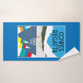 Cowes Isle of Wight Yacht Regatta Badhanddoek (Badhanddoek)