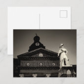 COWETA COUNTY COURTHOUSE BRIEFKAART (Voorkant / Achterkant)