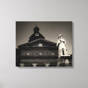 COWETA COUNTY COURTHOUSE Canvas Kunst