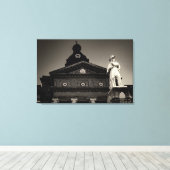 COWETA COUNTY COURTHOUSE Canvas Kunst (Insitu (Houten vloer))