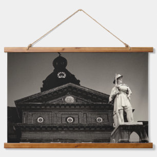 COWETA COUNTY COURTHOUSE Houten wandtapijt Hangend Wandkleed