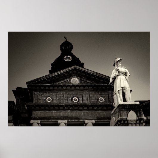 COWETA COUNTY COURTHOUSE POSTER (Voorkant)