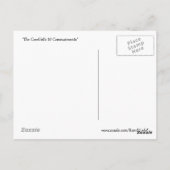 Cowgirl 10 BRIEFKAART geboden (Achterkant)