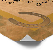 Cowgirl 10 POSTER afdrukken geboden (Hoek)