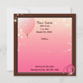 Cowgirl 16e Birthday Party Boot Scottin Custom Kaart (Achterkant)