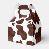 Cowgirl 1e rodeo westerne verjaardag gepersonalise bedankdoosjes (Achterkant)