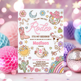 Cowgirl 2e verjaardag Dit is niet mijn eerste rode Kaart