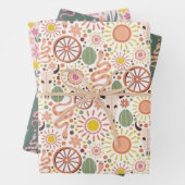 Cowgirl Adventure Inpakpapier Vel (In situ)