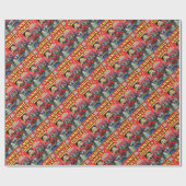 Cowgirl Annie Oakley Cadeaupapier (Vlak)