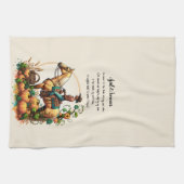 Cowgirl Autumn Theedoek (Horizontaal)