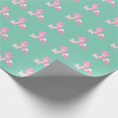 Cowgirl Baby cadeaupapier (Hoek)