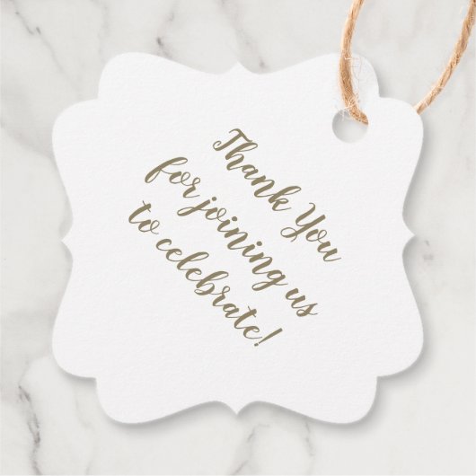 Cowgirl Baby shower Land Western roze meisje Bedankjes Labels (Achterkant)