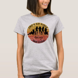 Cowgirl bachelorette bridal party gepersonaliseerd t-shirt