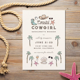 Cowgirl Bachelorette Weekend Kaart