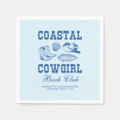 Cowgirl Bachelorette Weekend Servet (Voorkant)
