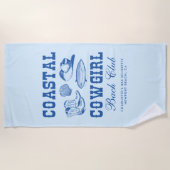 Cowgirl Bachelorette Weekend Strandlaken (Voorkant)