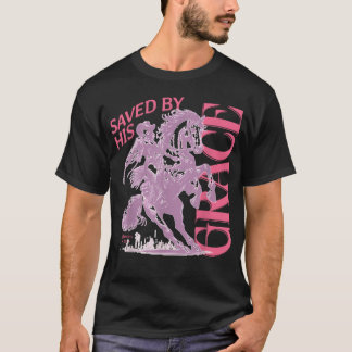 Cowgirl Bijbel Schriftuur Vers Westerse Jezus Voor T-shirt