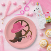 Cowgirl Birthday Party Papieren Bordje (Feest)