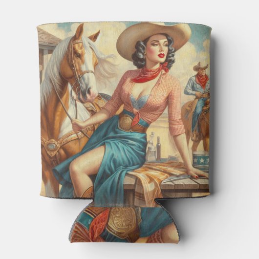  Cowgirl Blikjeskoeler (Achterkant)