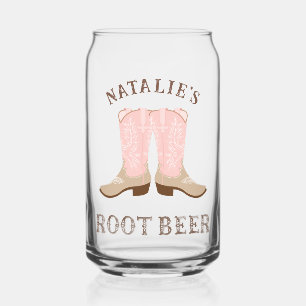 Cowgirl Boot   wortelbier Blikvorm Glas