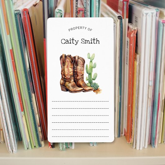 Cowgirl Boots cactus eigendom van Etiket