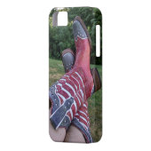Cowgirl Boots Case-Mate iPhone Case (Achterkant Links)