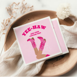 Cowgirl Boots Custom Personalized Servet