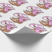 Cowgirl Boots en Pet Cadeaupapier (Hoek)