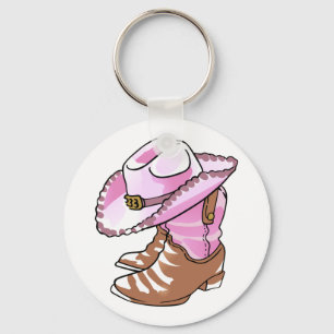 Cowgirl Boots en Pet Sleutelhanger