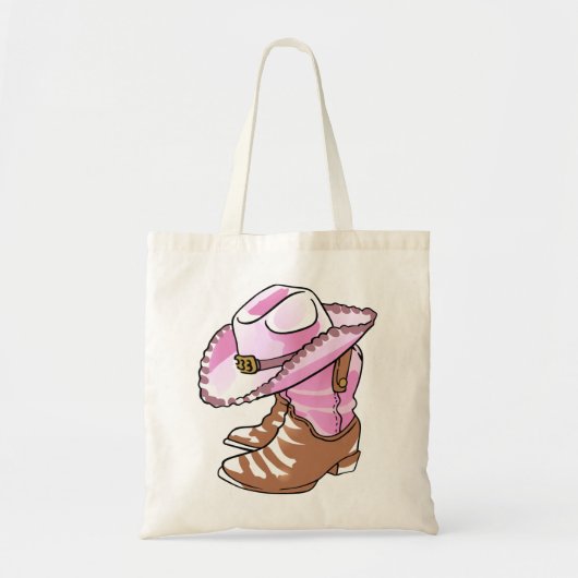 Cowgirl Boots en Pet Tote Bag (Voorkant)
