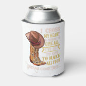 Cowgirl Boots & Pet I Cross My Heart Western Count Blikjeskoeler (Blikje Achterkant)