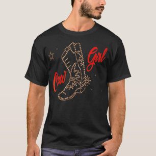 Cowgirl Boots Western meisjesland T-shirt