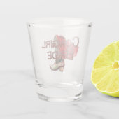Cowgirl Bride, Bachelorette Party Shot Glas (Achterkant)