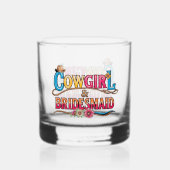 Cowgirl Bridesmaid Whisky Glas (Voorkant)