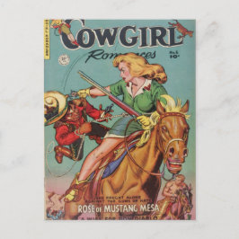 Cowgirl Briefkaart