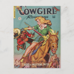 Cowgirl Briefkaart