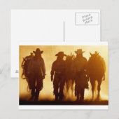 Cowgirl briefkaart (Voorkant / Achterkant)