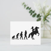 Cowgirl Briefkaart (Staand voorkant)
