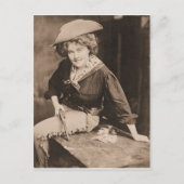  cowgirl briefkaart (Voorkant)